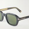Square-Frame Acetate Sunglasses - CU Square-Frame Acetate Sunglasses - CU