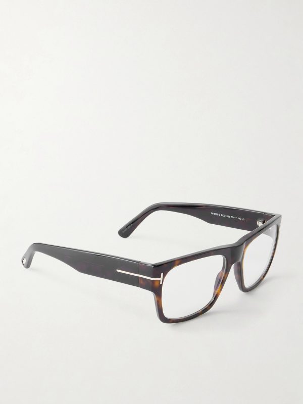 Square-Frame Acetate Glasses - FR