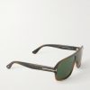 William 02 Aviator-Style Acetate Sunglasses - FR William 02 Aviator-Style Acetate Sunglasses - FR