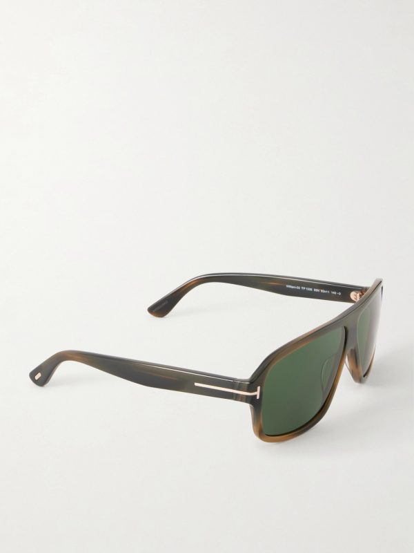 William 02 Aviator-Style Acetate Sunglasses - FR William 02 Aviator-Style Acetate Sunglasses - FR