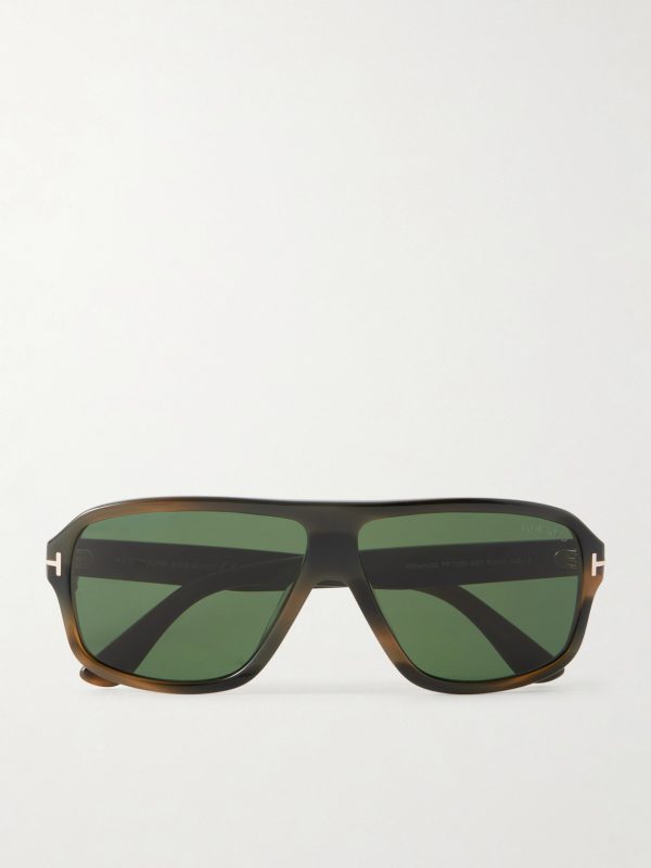 William 02 Aviator-Style Acetate Sunglasses William 02 Aviator-Style Acetate Sunglasses