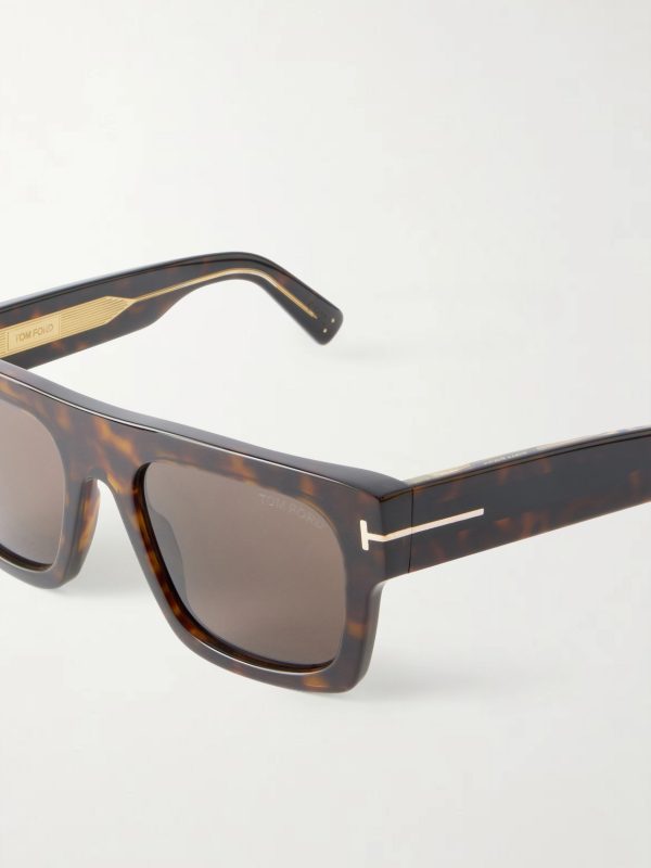 Square-Frame Acetate Sunglasses - CU