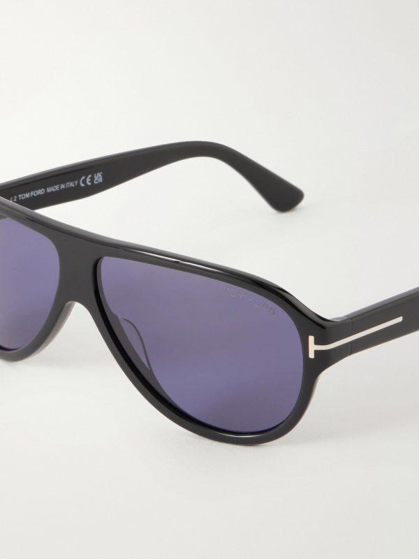 Samuele 02 Aviator-Style Acetate Sunglasses - CU Samuele 02 Aviator-Style Acetate Sunglasses - CU