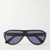 Samuele 02 Aviator-Style Acetate Sunglasses Samuele 02 Aviator-Style Acetate Sunglasses