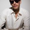 Marshall Rectangular-Frame Acetate Sunglasses - BK Marshall Rectangular-Frame Acetate Sunglasses - BK