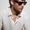 Marshall Rectangular-Frame Acetate Sunglasses - OU Marshall Rectangular-Frame Acetate Sunglasses - OU