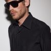 William 02 Aviator-Style Acetate Sunglasses - BK William 02 Aviator-Style Acetate Sunglasses - BK