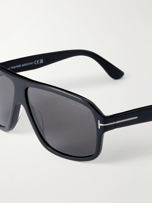 William 02 Aviator-Style Acetate Sunglasses - E1 William 02 Aviator-Style Acetate Sunglasses - E1