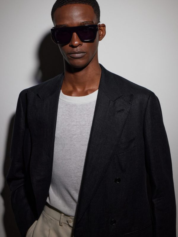 Square-Frame Acetate Sunglasses - OU