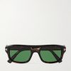 Navigator Aviator-Style Tortoiseshell Acetate Sunglasses Navigator Aviator-Style Tortoiseshell Acetate Sunglasses