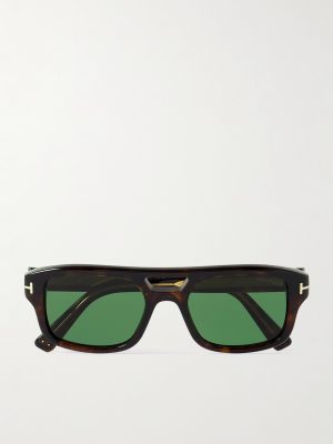 Navigator Aviator-Style Tortoiseshell Acetate Sunglasses Navigator Aviator-Style Tortoiseshell Acetate Sunglasses