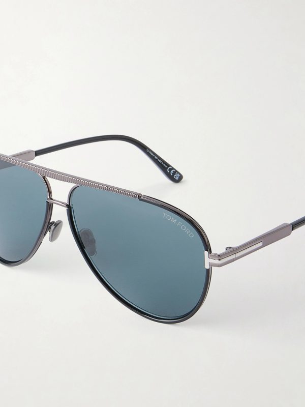Rupert-02 Aviator-Frame Metal Sunglasses - CU