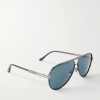 Rupert-02 Aviator-Frame Metal Sunglasses - FR