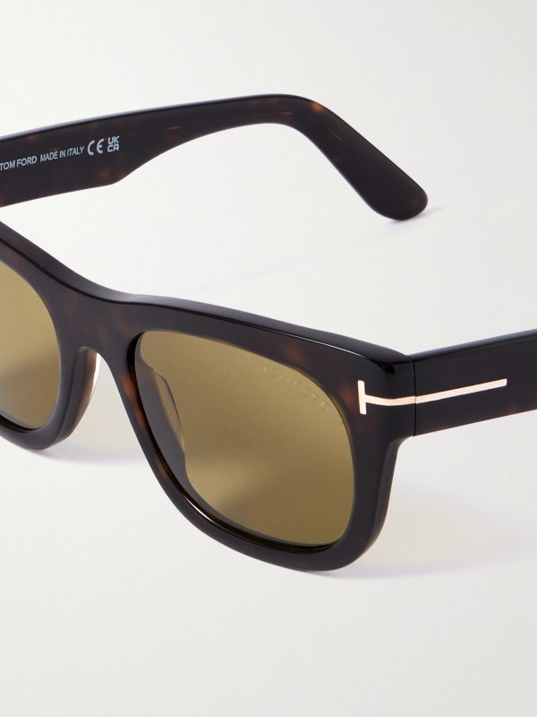 Marshall Rectangular-Frame Tortoiseshell Acetate Sunglasses - CU Marshall Rectangular-Frame Tortoiseshell Acetate Sunglasses - CU