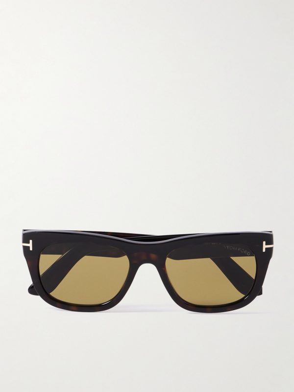 Marshall Rectangular-Frame Tortoiseshell Acetate Sunglasses Marshall Rectangular-Frame Tortoiseshell Acetate Sunglasses
