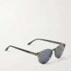 Prescott Round-Frame Acetate Sunglasses - FR