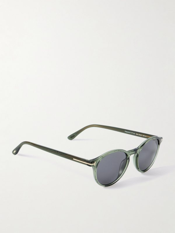 Prescott Round-Frame Acetate Sunglasses - FR