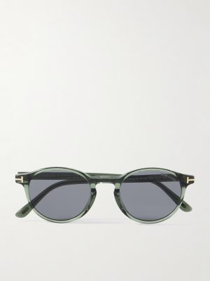 Prescott Round-Frame Acetate Sunglasses Prescott Round-Frame Acetate Sunglasses