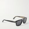 Navigator Aviator-Style Acetate Sunglasses - FR Navigator Aviator-Style Acetate Sunglasses - FR