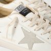 Super-Star Distressed Suede-Trimmed Leather Sneakers - CU Super-Star Distressed Suede-Trimmed Leather Sneakers - CU