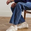 Super-Star Distressed Canvas Sneakers - OU Super-Star Distressed Canvas Sneakers - OU