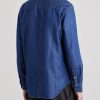 Tomlin Embroidered Denim Shirt - BK Tomlin Embroidered Denim Shirt - BK