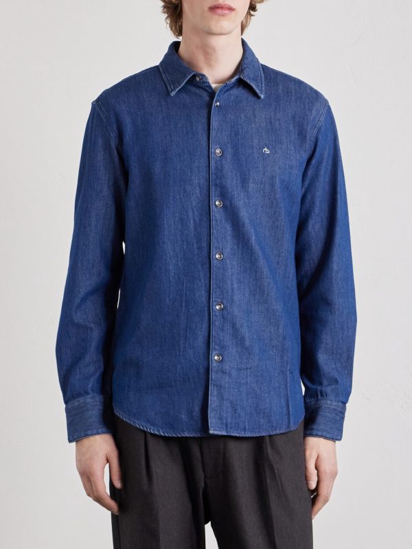 Tomlin Embroidered Denim Shirt - FR Tomlin Embroidered Denim Shirt - FR