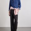 Tomlin Embroidered Denim Shirt - OU Tomlin Embroidered Denim Shirt - OU