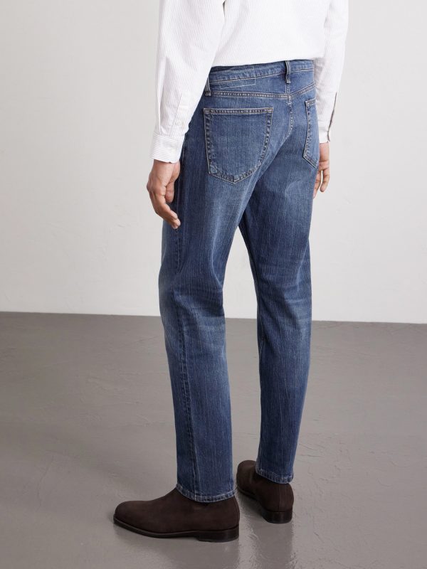 Fit 3 Authentic Slim-Fit Stretch-Denim Jeans - BK
