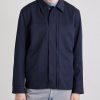 Dwight Pleated Wool-Gabardine Jacket - FR