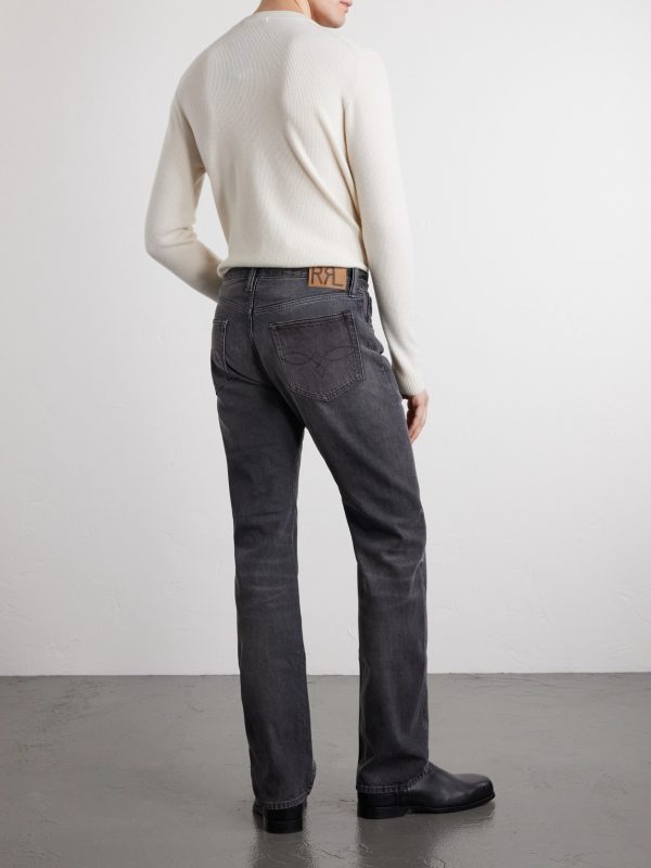 Straight-Leg Jeans - BK Straight-Leg Jeans - BK