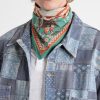 Western-Print Cotton Bandana - FR Western-Print Cotton Bandana - FR