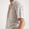 Printed Linen and Cotton-Blend Shirt - CU Printed Linen and Cotton-Blend Shirt - CU