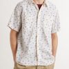 Printed Linen and Cotton-Blend Shirt - FR Printed Linen and Cotton-Blend Shirt - FR