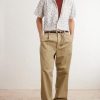 Printed Linen and Cotton-Blend Shirt - OU Printed Linen and Cotton-Blend Shirt - OU