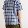 Checked Brushed Cotton Shirt - BK