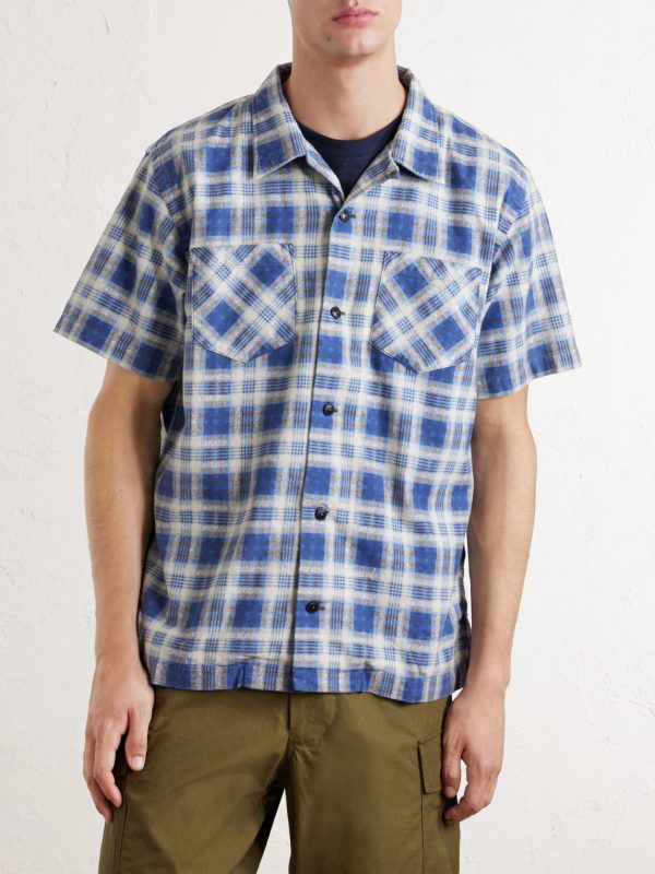 Checked Brushed Cotton Shirt - FR