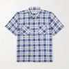 Checked Brushed Cotton Shirt