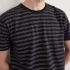 Striped Cotton-Jersey Jacquard T-Shirt - CU Striped Cotton-Jersey Jacquard T-Shirt - CU