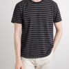 Striped Cotton-Jersey Jacquard T-Shirt - FR Striped Cotton-Jersey Jacquard T-Shirt - FR