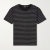 Striped Cotton-Jersey Jacquard T-Shirt Striped Cotton-Jersey Jacquard T-Shirt