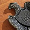 Eagle Logo-Embossed Brass Tray - CU