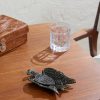 Eagle Logo-Embossed Brass Tray - OU