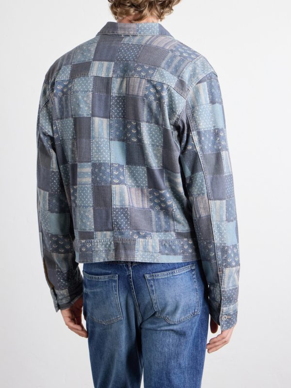Patchwork Cotton Jacket - BK Patchwork Cotton Jacket - BK