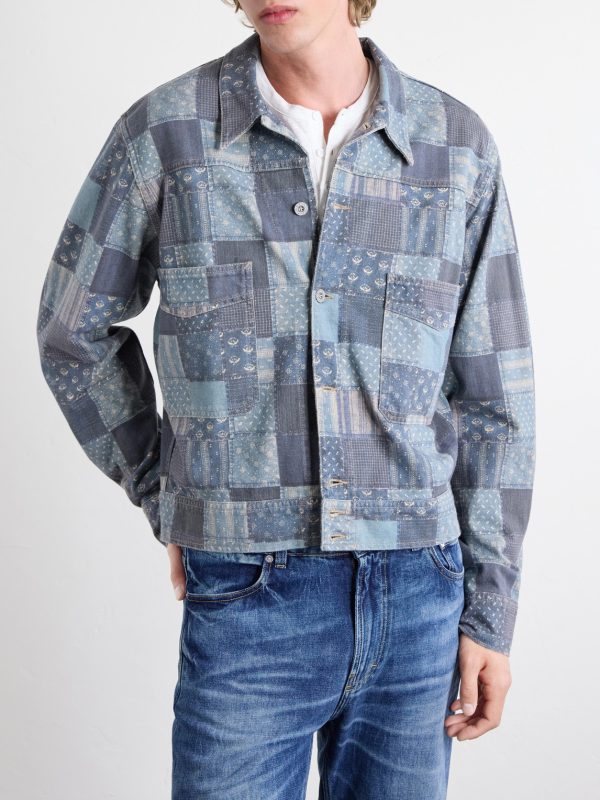 Patchwork Cotton Jacket - FR Patchwork Cotton Jacket - FR
