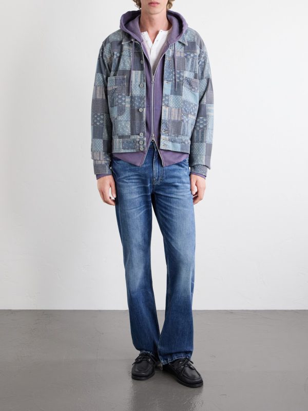 Patchwork Cotton Jacket - OU Patchwork Cotton Jacket - OU
