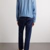 Printed Cotton and Linen-Blend Shirt - BK Printed Cotton and Linen-Blend Shirt - BK