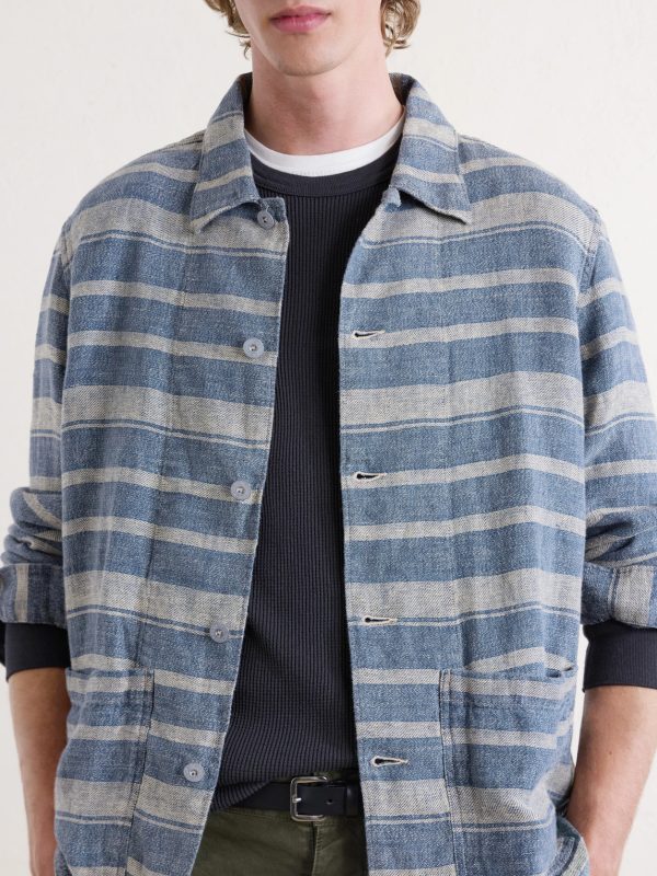 Striped Linen Shirt - CU