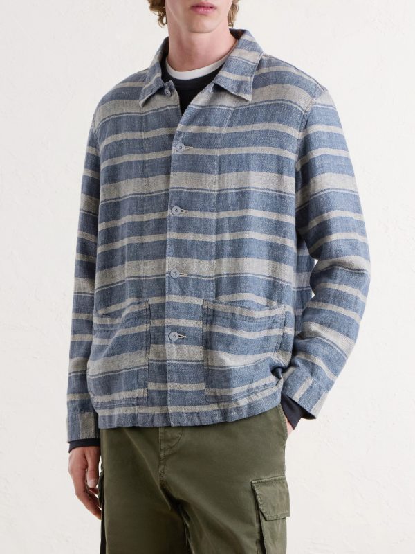 Striped Linen Shirt - FR