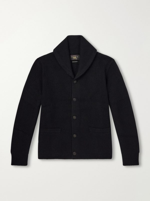 Shawl-Collar Cashmere Cardigan
